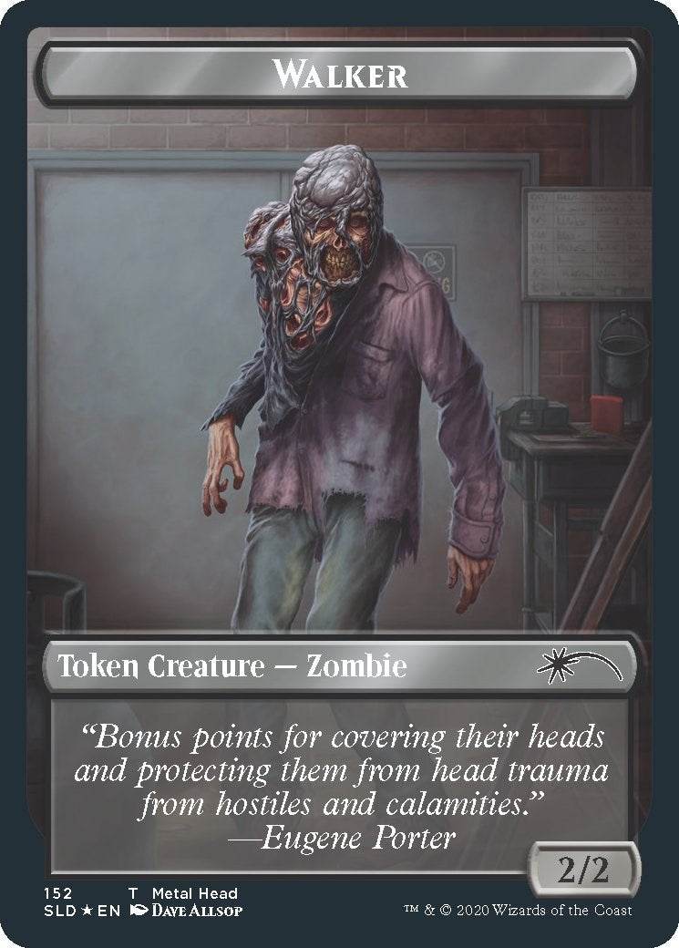 Walker (Metal Head // Treasure) Double-sided Token