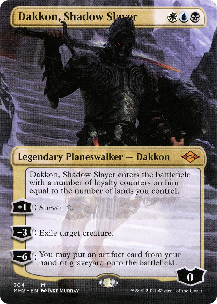 Dakkon, Shadow Slayer (Borderless)