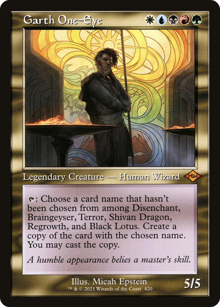 Garth One-Eye (Retro Frame)