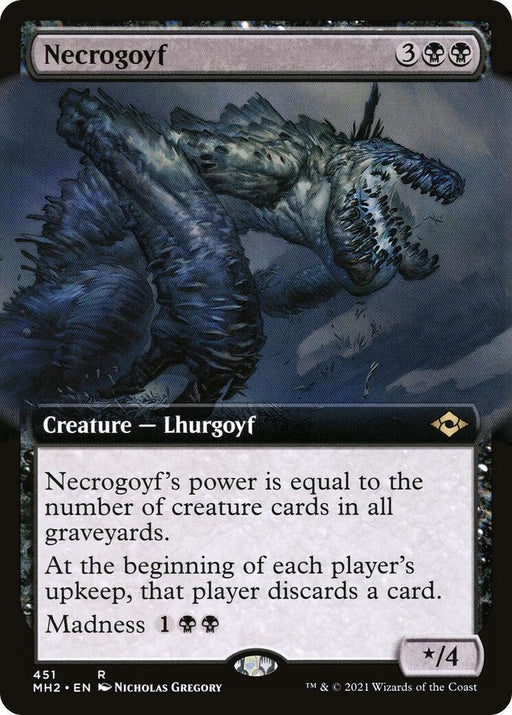Necrogoyf (Extended Art)