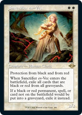 Sanctifier en-Vec (Retro Frame) (Foil Etched)