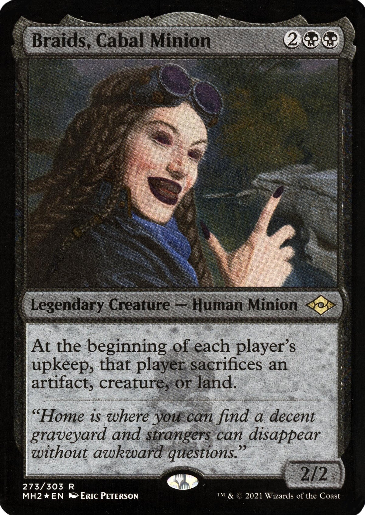 Braids, Cabal Minion (Foil Etched) [MH2 - 273] — Toy Snowman