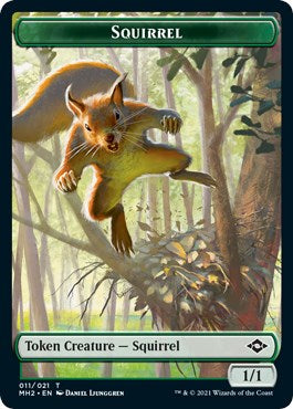 Squirrel // Timeless Witness Double-Sided Token