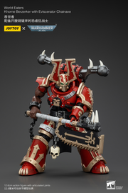 Warhammer 40K - World Eaters - Khorne Berzerker With Eviscerator Chainaxe - Collectables > Action Figures > toys -  Joy Toy