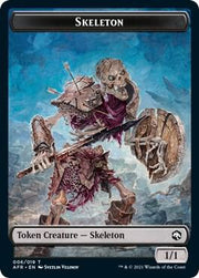Illusion // Skeleton Double-Sided Token (Back)