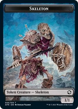 Illusion // Skeleton Double-Sided Token (Back)