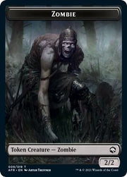 Illusion // Zombie Double-Sided Token (Back)