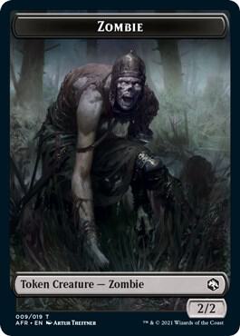 Illusion // Zombie Double-Sided Token (Back)