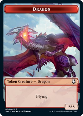 Dragon // Dragon Spirit Double-Sided Token
