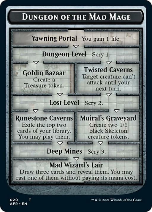 Dungeon of the Mad Mage Token (AFR)