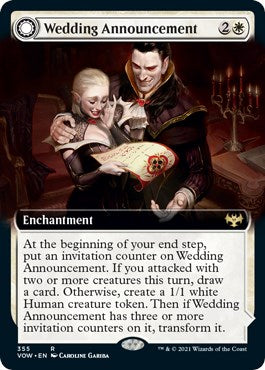 Wedding Announcement (Extended Art)