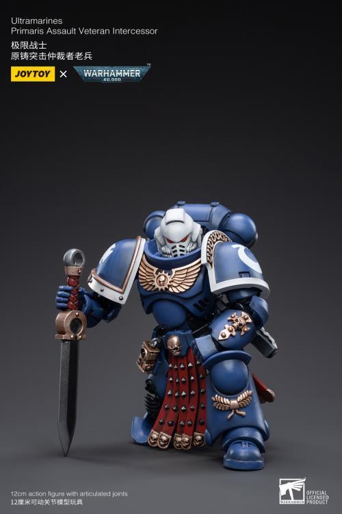 Warhammer 40K - Ultramarines - Veteran Intercessor - Collectables > Action Figures > toys -  Joy Toy