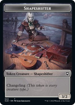 Shapeshifter (024) // Shapeshifter (028) Double-Sided Token