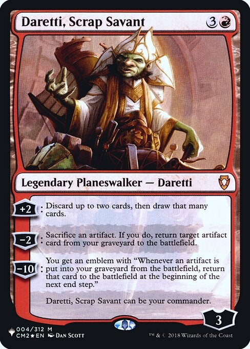 Daretti, Scrap Savant (CM2)