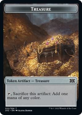 Egg // Treasure Double-Sided Token (Back)
