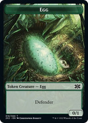 Egg // Treasure Double-Sided Token