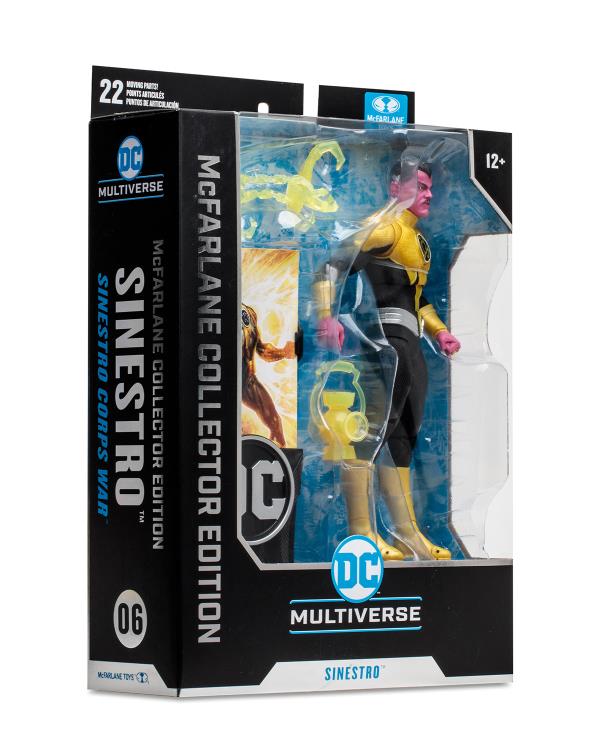 McFarlane Toys - Sinestro Corps Wars DC Multiverse Collector Edition Sinestro (preorder) - Collectables > Action Figures > toys -  McFarlane Toys