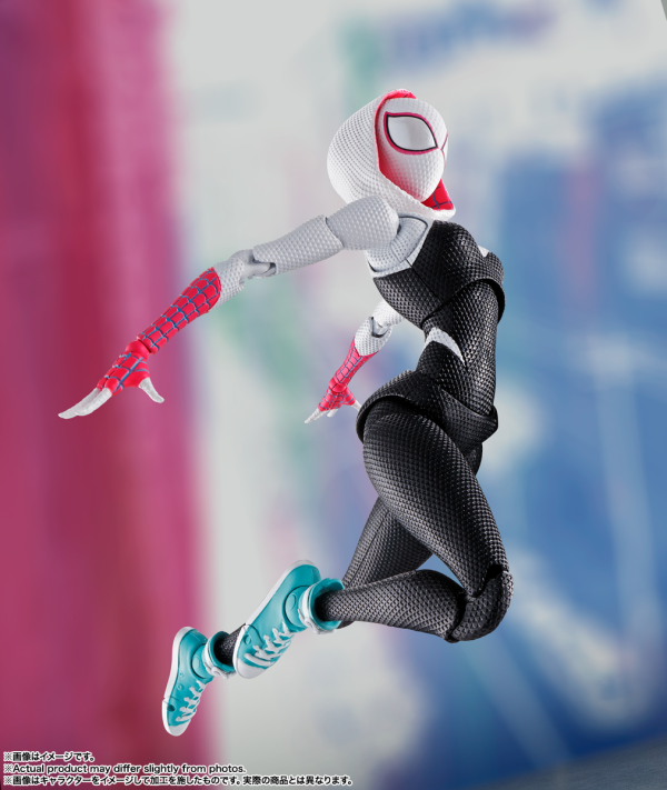 Spider-Man: Across the Spider-Verse S.H.Figuarts Spider-Gwen Event Exclusive - Collectables > Action Figures > toys -  Bandai