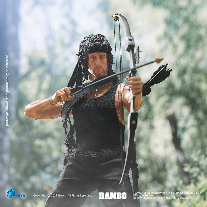 Rambo First blood part.2 Figurine articulée 1/12 Hiya Toys - Imagine Goodies