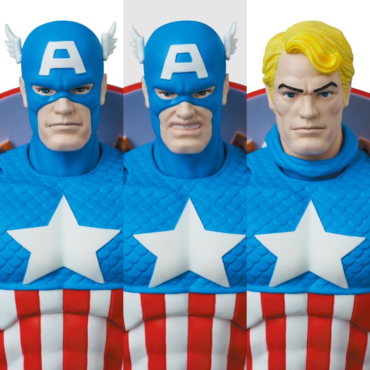 MAFEX - Marvel  #217 Captain America - Comic Ver (preorder) - Collectables > Action Figures > toys -  MAFEX