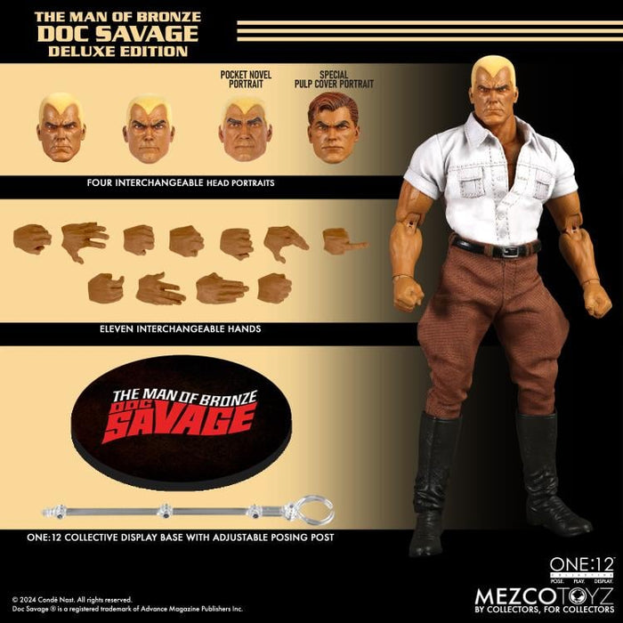 Doc Savage: The Man of Bronze One:12 Collective Doc Savage - Deluxe Edition (preorder Q3 2025)