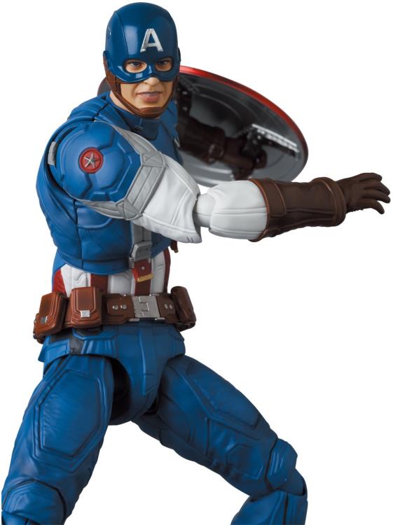 Mafex - Captain America: The Winter Soldier MAFEX #220 Captain America Classic Suit - (preorder July) - Collectables > Action Figures > toys -  MAFEX