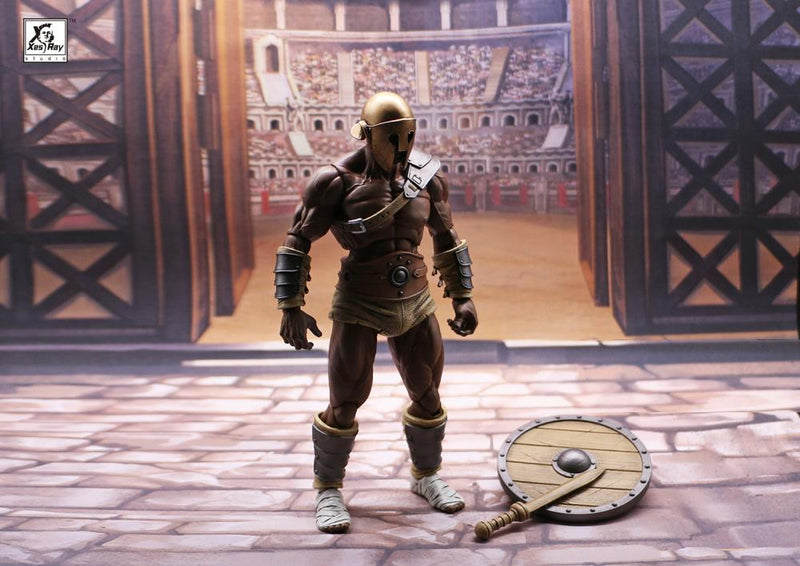 XesRay Studios - Gladiator Trainee 1 - Gold Combatants - Collectables > Action Figures > toys -  XesRay Studios