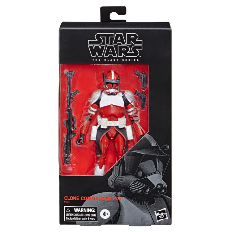 Star Wars: The Black Series 6" Clone Commander Fox (The Clone Wars) - Toy Snowman