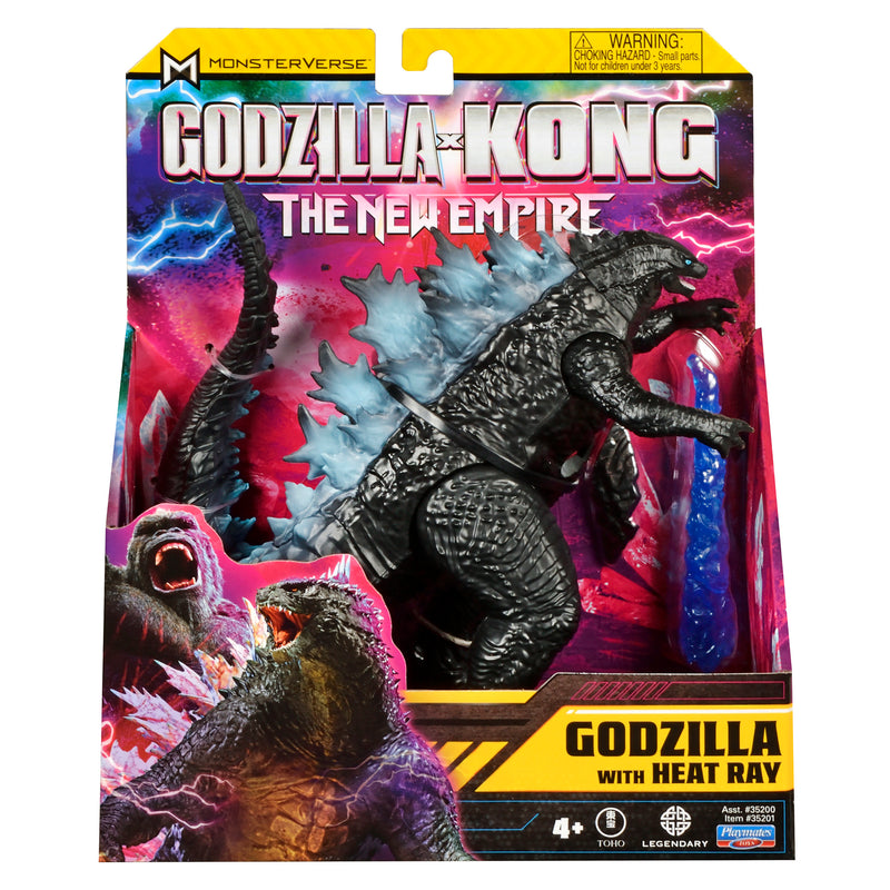 Godzilla x Kong - Godzilla WITH HEAT RAY - Collectables > Action Figures > toys -  PLAYMATES