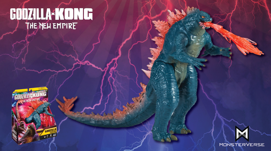 New godzilla discount action figures