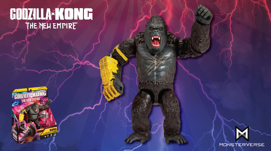 Godzilla x Kong -6 Inch - Kong w/B.E.A.S.T. Glove (w/ HEAV) - Collectables > Action Figures > toys -  PLAYMATES