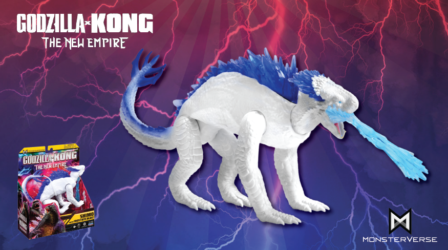 Godzilla x Kong - SHIMO WITH FROST BITE BLAST - Collectables > Action Figures > toys -  PLAYMATES