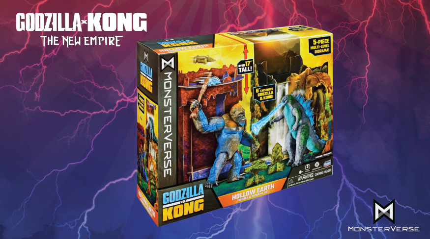 Godzilla X Kong - STORY IN A BOX - GODZILLA VS KONG 2 HOLLOW EARTH BAT ...