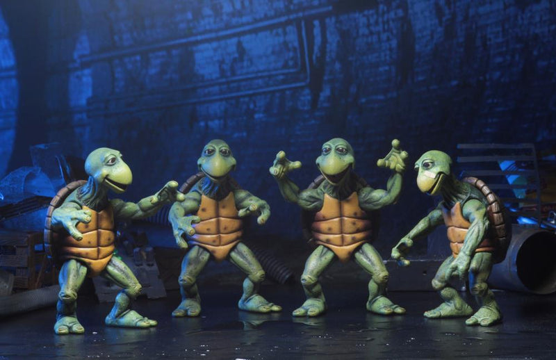 Teenage Mutant Ninja Turtles Movie Baby Turtles 1:4 Scale Action Figure 4-Pack - Action & Toy Figures -  Neca