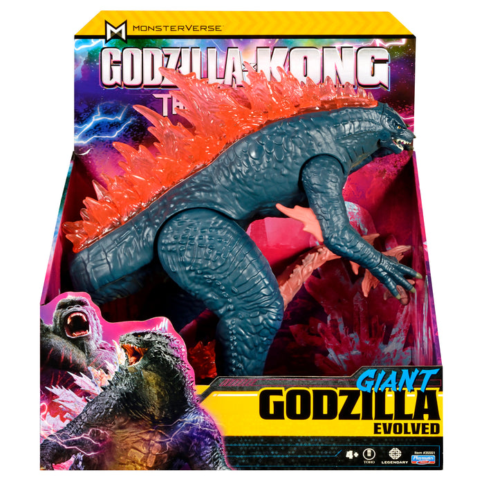 Godzilla x Kong: The New Empire Godzilla Evolved Giant Figure - 11 Inch - Collectables > Action Figures > toys -  PLAYMATES