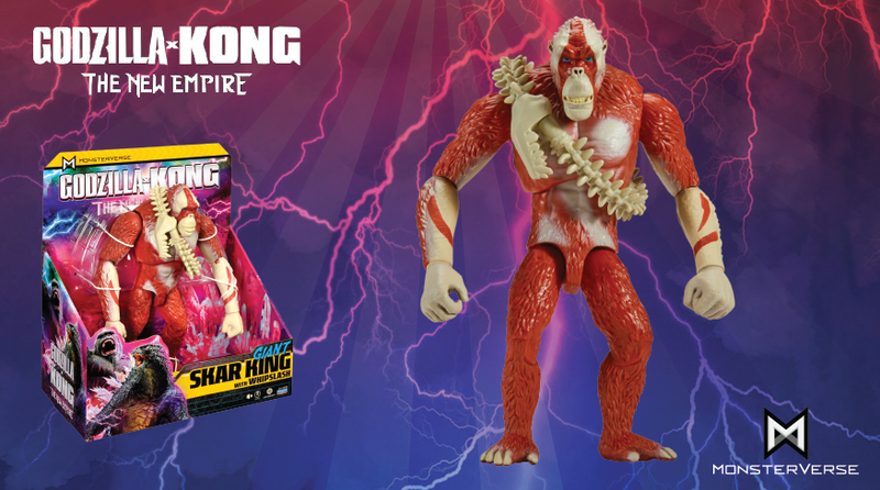 Godzilla x Kong: The New Empire Skar King with Whipslash Giant - 11 Inch - Collectables > Action Figures > toys -  PLAYMATES