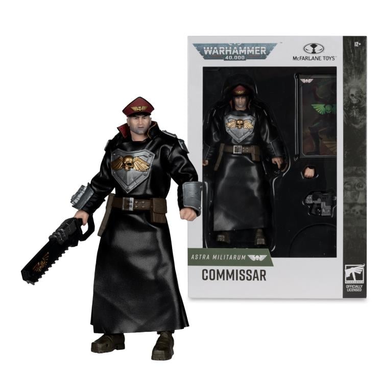 Warhammer 40,000 Astra Militarum Commissar Action Figure - Collectables > Action Figures > toys -  McFarlane Toys
