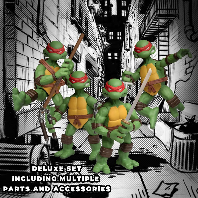Mezco - Teenage Mutant Ninja Turtles 5 Points Deluxe Box Set (preorder) - Collectables > Action Figures > toys -  MEZCO TOYS