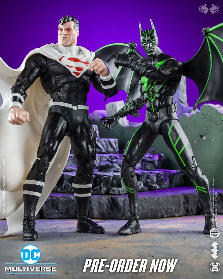 Batman Beyond (Comic) DC Multiverse Batman vs. Justice Lord Superman Action Figure Two-Pack (preorder) - Collectables > Action Figures > toys -  McFarlane Toys