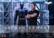 The Dark Knight Rises - Batman Armory with Bruce Wayne 1/6th Scale Collectible Figure - MMS702 - Collectables > Action Figures > toys -  Hot Toys