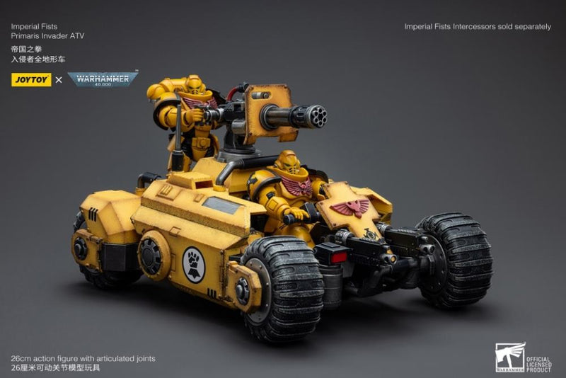 JoyToy - Warhammer 40k - Imperial Fists - Primaris Invader ATV 1/18 Scale Vehicle - Collectables > Action Figures > toys -  Joy Toy