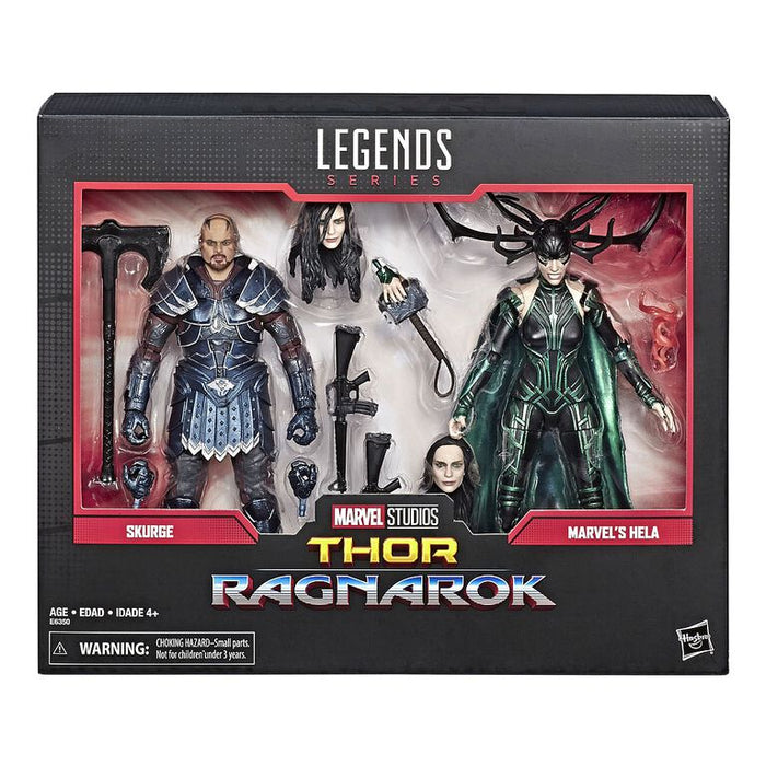 Marvel Legends  - Thor: Ragnarok Skurge And Marvel's Hela Figure 2-Pack - Collectables > Action Figures > toys -  Hasbro