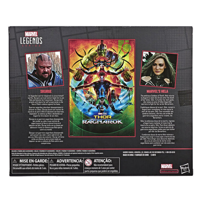 Marvel Legends  - Thor: Ragnarok Skurge And Marvel's Hela Figure 2-Pack - Collectables > Action Figures > toys -  Hasbro