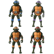 Teenage Mutant Ninja Turtles - Turtles Pizza Club - Cartoon Turtles Set of 4 - Collectables > Action Figures > toys -  Neca