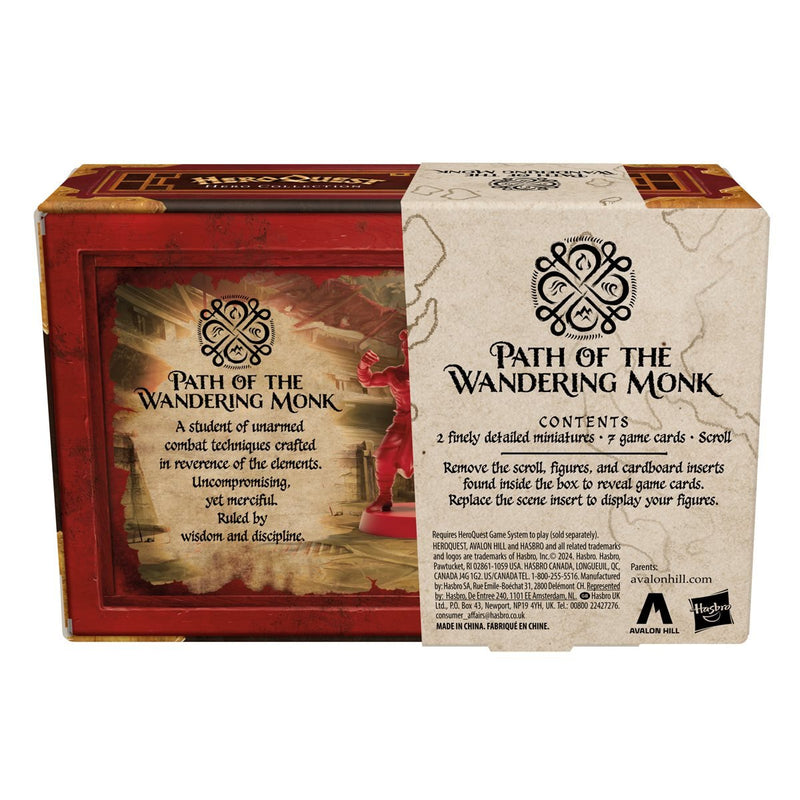 HeroQuest Hero Collection Path of the Wandering Monk Figures (preorder Q1) - Board Games -  Hasbro