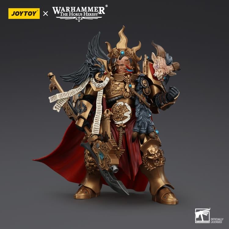 Warhammer: The Horus Heresy Legio Custodes Constantin Valdor, Captain-General of the Legio Custodes 1/18 Scale (preorder Q3 2025) - Miniature -  Joy Toy