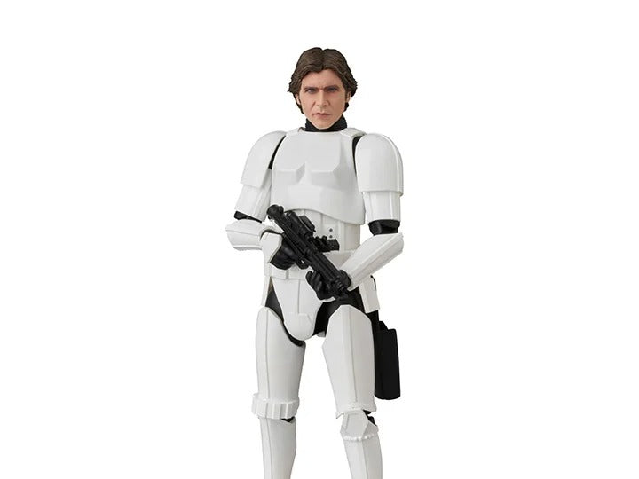 Star Wars MAFEX #258 Han Solo (Stormtrooper Disguise) — Toy Snowman