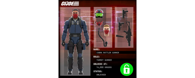 G.I. JOE CLASSIFIED SERIES COBRA RATTLER GROUND ATTACK JET - HASLAB with all the UNLOCKS - Collectables > Action Figures > toys -  Hasbro