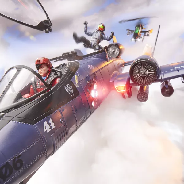 Cobera Rattler G.I. JOE CLASSIFIED SERIES COBRA RATTLER GROUND ATTACK JET - HASLAB wi ...