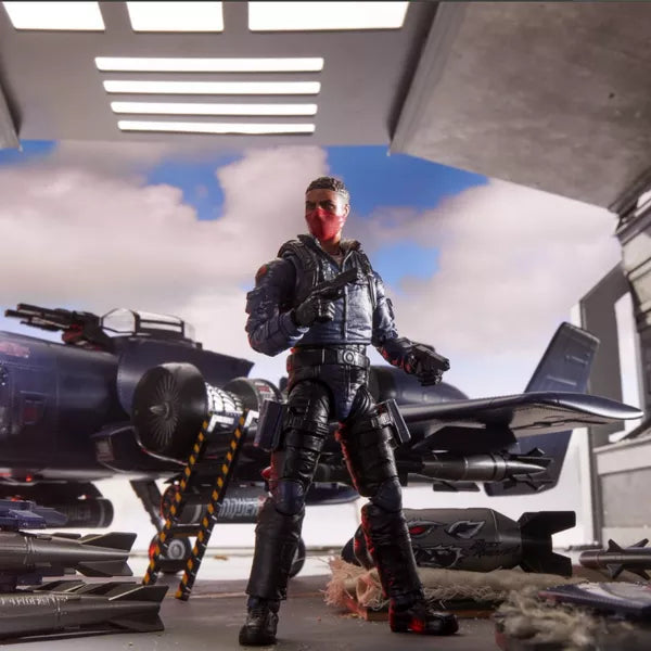 G.I. JOE CLASSIFIED SERIES COBRA RATTLER GROUND ATTACK JET - HASLAB with all the UNLOCKS - Collectables > Action Figures > toys -  Hasbro